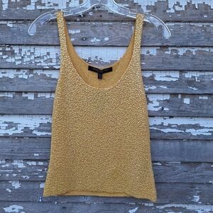 Carmen Marc Valvo Sequin Tank Top Size Small NWT